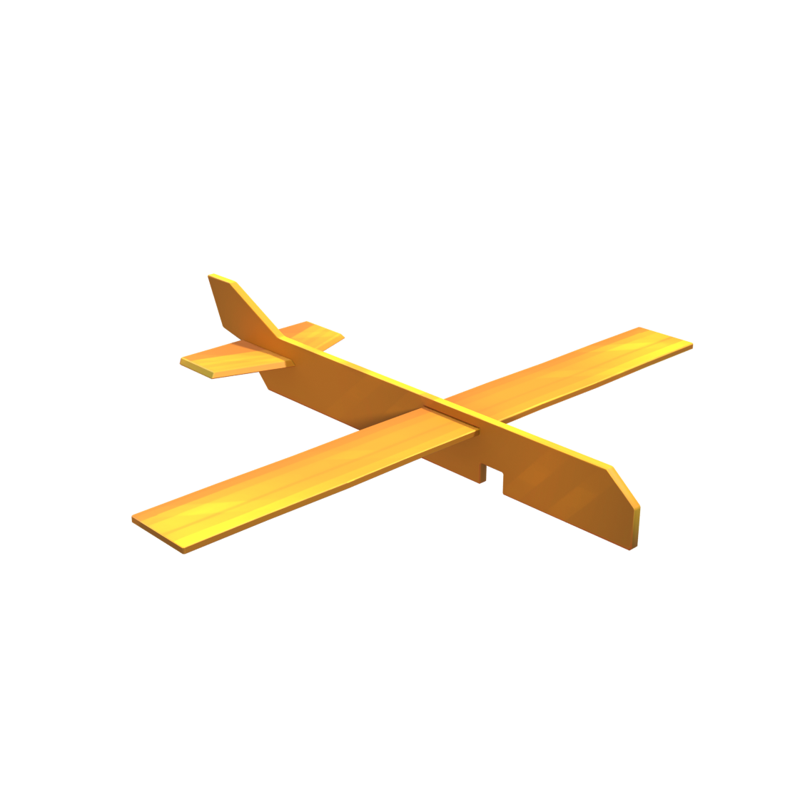 Cardboard glider