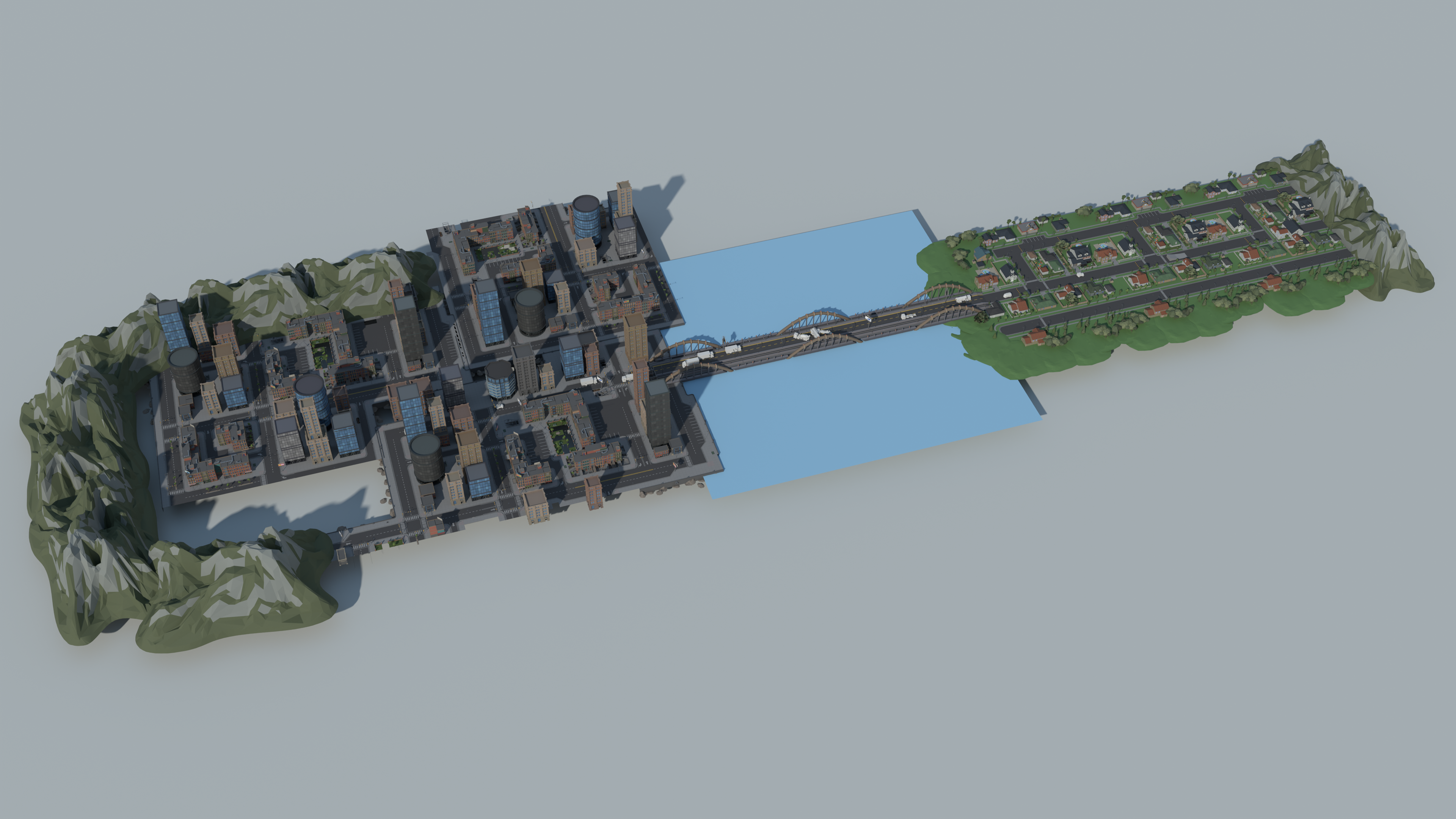 Night City map