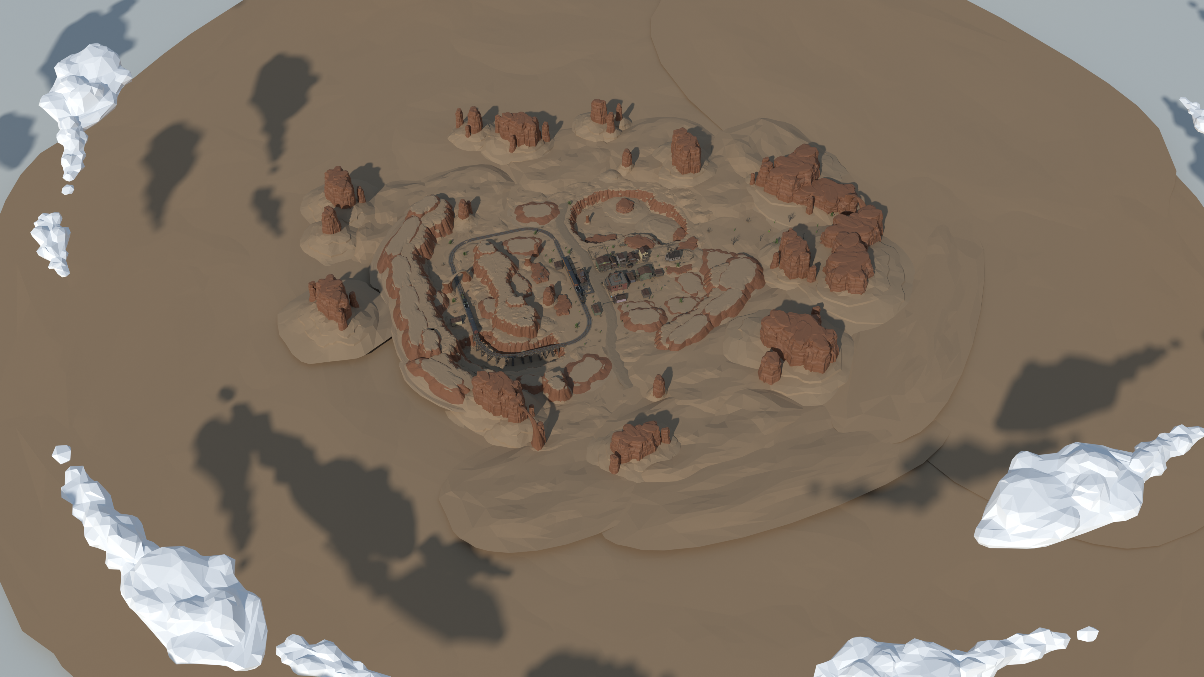 Western map