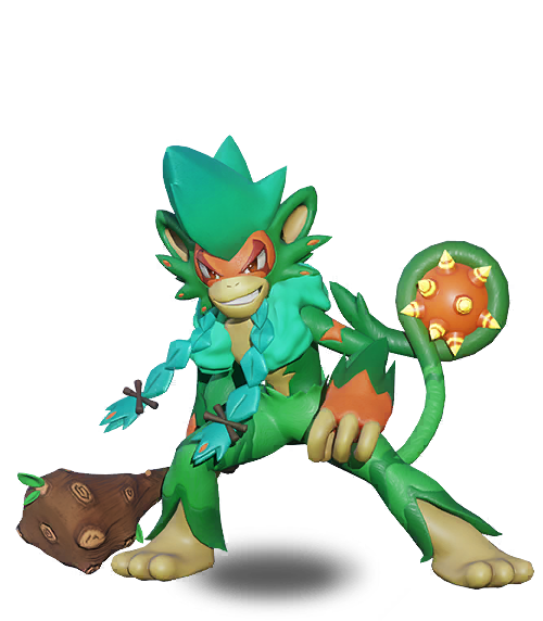 Palmon 10 Full-body Evolve