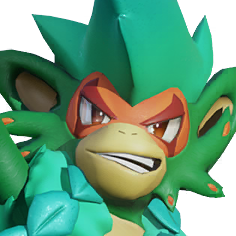 Palmon 10 Head Evolve